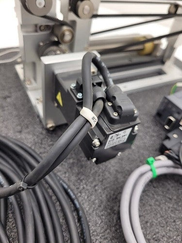 Mitsubishi 100W Servo Extendable Pneumatic Conveyor System HF-KP13 + MR-J3-10A B