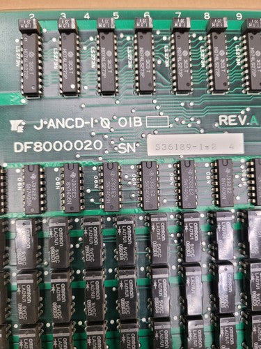 Yaskawa JANCD-I 0 01B CNC Control Circuit Board DF8000020 Rev A