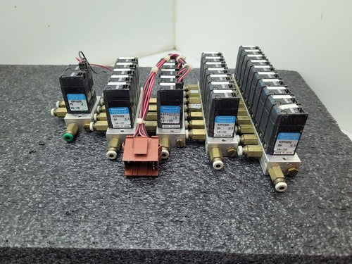 Lot of 29x Honeywell Solenoid Valve Block K3PX002 24VDC 28-100PSI 5/32 Connector