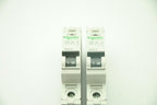SCHNEIDER C 7A, Single-Pole Circuit Breaker, Lot of 2