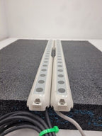 Takex Takenaka ESN-TR20 ESN-TL20 16" Light Curtain Pair 24VDC Infrared LED 7ms