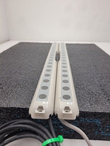 Takex Takenaka ESN-TR20 ESN-TL20 16" Light Curtain Pair 24VDC Infrared LED 7ms