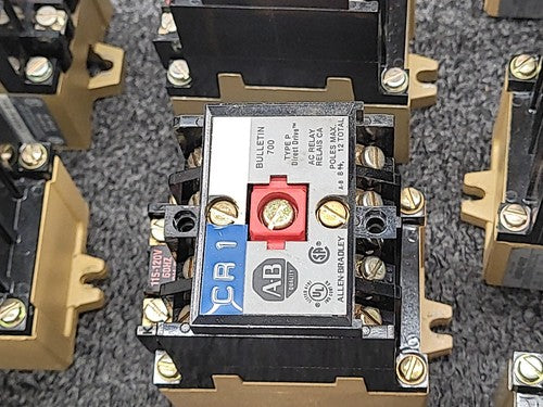 Allen Bradley Bulletin 700 AC Relay Lot PKB40 Pneumatic Time Delay Jumper Kits