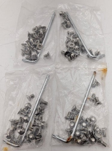 96x Stainless Steel T30 TORX Security Countersunk Machine Screw 1/4-20 x 1/4"