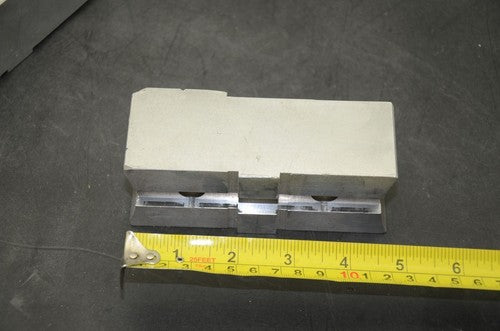 Tongue & Groove Soft Chuck Jaws, 4-15/16" x 1-7/8" x 2", Aluminum Set of 3 (J14)