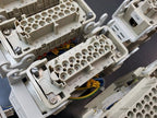 7x Harting IMB PC-GF20 DIN Rail Mount Serviceable Connector COB 05 16 24 CDF 40
