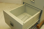 Victor Class 150 Fire Resistant 3-Drawer Storage Cabinet, 29.5"W x 33.5"D x 54"H