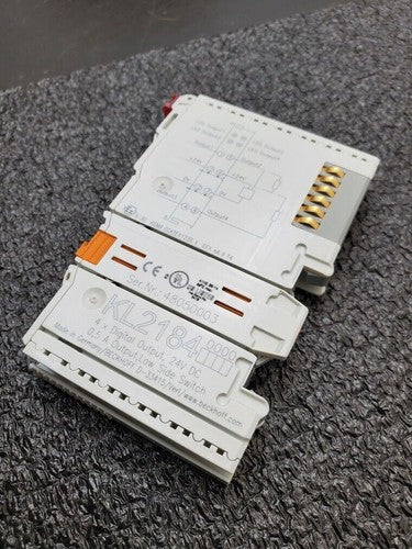 Beckhoff KL2184 4x Digital Output Module 24VDC 0.5A Out Low Side Switch KL 2184