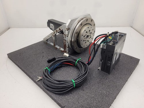 Delta ECMA-C20604RS Servo ASD-B2-0421-B 400W Drive Apex AD090-P1 100:1 Ratio