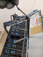 Quanta D51PL-4U 102 Disk HDD JBOD 240VAC Caddies, Rails, Cable Manager, Tested