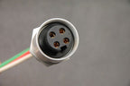 Brad Power Molex 1300660193 4-Pole F Power Recept, 3/4"NPT, 10AWG, 2M L