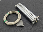 Pneumax 16x Solenoid Valve Manifold Breakout Board D-Sub Cable 24VDC Industrial