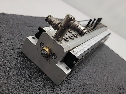 Pneumax 16x Solenoid Valve Manifold Breakout Board D-Sub Cable 24VDC Industrial