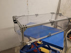 3/4" Acrylic Plexiglass Aluminum Extrude Frame Safety Cage Blast Box 42"x20"x12"
