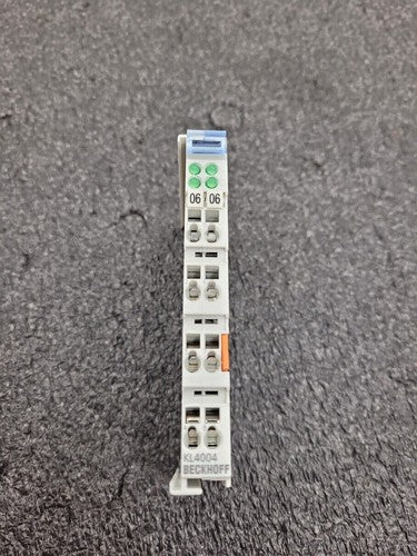 Beckhoff KL4004 4x Analog Output Module 0...10V  5 kOhm DIN Rail