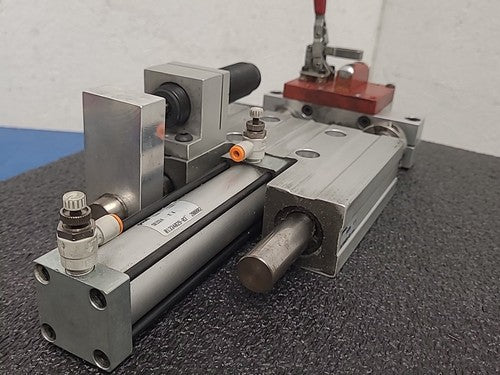 PHD Inc SED24 X 4 Pneumatic Slide Cylinder Actuator Dual Guide Rod 01334029-03