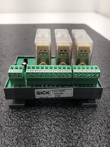 SICK LCU-15AM 7022782 FGS Interface Power Supply Module Safety Stop Circuit
