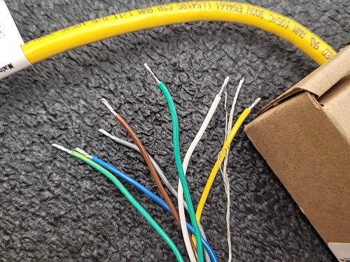 Turck VB VB 40-P7X5-5 Multi Box Junction Cable Cordset U7008 M12 Sensor 4 Port