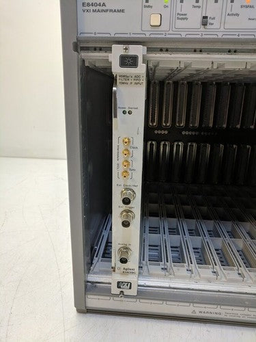 HP Agilent E1439C 95 MSa/s Digitizer ADC DSP Memory 70MHz IF Input FIFO Opt 288
