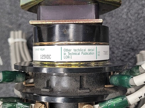Electroswitch Lock Out Relay 9 Stack 125VDC Rotary Switch 7808D Series 24 LOR