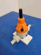 Stubbe DMV755 Liquid / Water Pressure Regulator 1-9 Bar PP EPDM PTFE Unit A