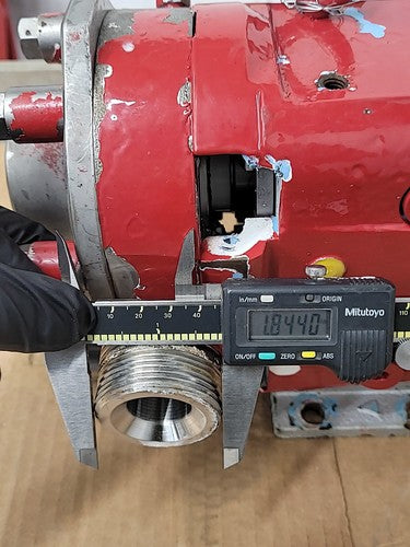SPX Waukesha Cherry Burrell Positive Displacement Pump 006 U1 PDP Red A6