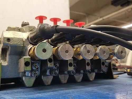 Parker Pulsar VPL Series Hydraulic Valve Manifold Block Solenoid Stack 5 Way A