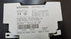SIEMENS SIRIUS 3RV1021-1JA10 Circuit Breaker w/ 3RV1901-1A Auxiliary Contact