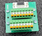 Lot of 7 USB Micro Breakout Board RJ45 Terminals DIN Rail Clips BRKLD15HDF-SG