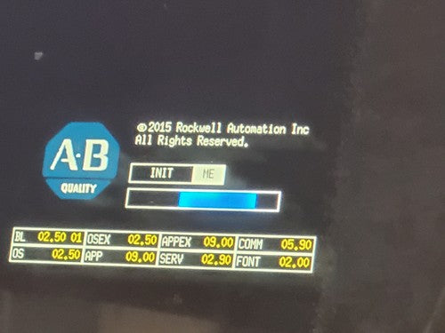 Allen Bradley PanelView Plus 7 Ser B Industrial HMI Touchscreen 2711P-T12W21D8S