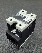 Carlo Gavazzi RM1A23D25 Solid State Relay 230VAC 3-32VDC Cntl +Heat Sink 1.5HP