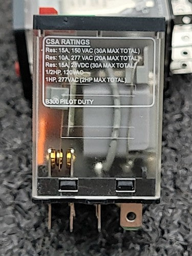 2x Schneider Electric Magnecraft 783XCXM4L-24A Relay 24 VAC General Purpose