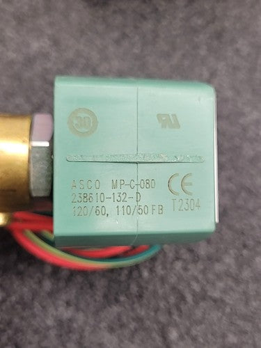 ASCO RedHat 8262H212 Solenoid Valve Brass Normally Closed NC