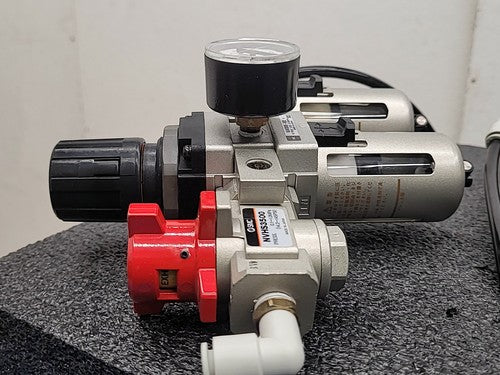 SMC NAFM3000-N02 Pneumatic FRL Filter Regulator Lubricator Assembly AW3000 AFM