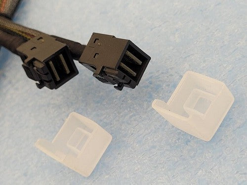 Pair of Amphenol Mini SAS SFF-8643 36p to SFF8643 36p Mini SAS HD Data Cable
