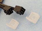 Pair of Amphenol Mini SAS SFF-8643 36p to SFF8643 36p Mini SAS HD Data Cable