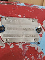 Waukesha Cherry Burrell SPX 018 U1 Sanitary Positive Displacement PDP Pump A9