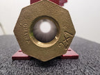 Lot of 2x Burger & Brown 2" Smartflow Aluminum Manifolds 6 port 1/2" Ball Valves