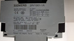 SIEMENS SIRIUS 3RV1021-4BA10 Circuit Breaker w/ 3RV1901-1A Auxiliary Contact