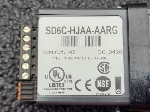 Watlow SD SD6C-HJAA-AARG On/Off PID Universal Temperature Controller 110-240VAC