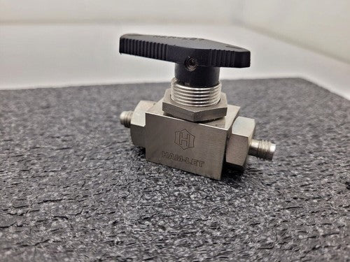 HAM-LET H6800SSL1/8RCSS Ball Valve 6000 PSI H6800 Series 1/8" Let-Lok Fitting