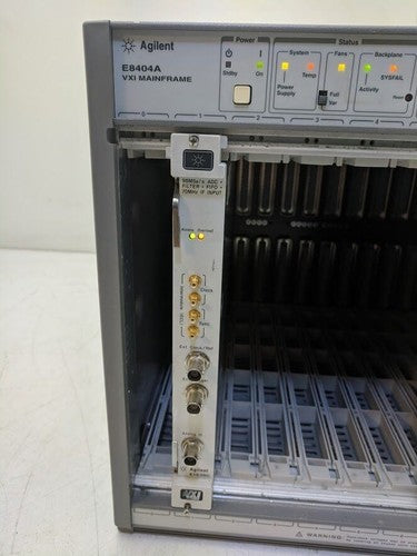 HP Agilent E1439C 95 MSa/s Digitizer ADC DSP Memory 70MHz IF Input FIFO Opt 288