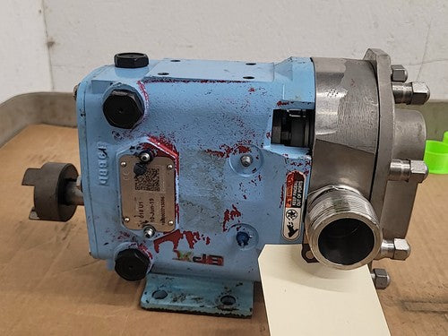 Waukesha SPX 018 U1 Rotary Positive Displacement Pump 1.5" Stainless Steel A5