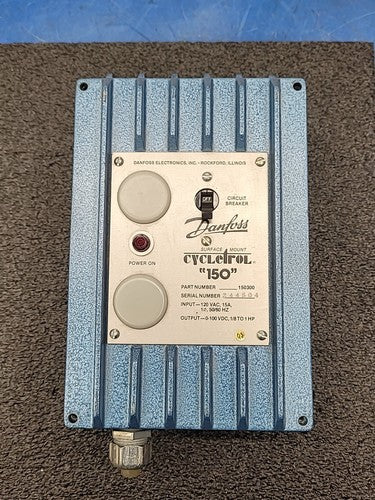 Danfoss Cycletrol 150 DC Motor Speed Controller 120VAC to 0-100VDC 1HP 150300