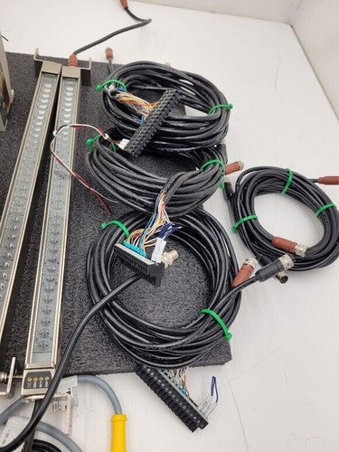 STI Light Curtain Set 2 Controllers 5 Curtain Pairs MC47-20 Series 34" 25" 17"