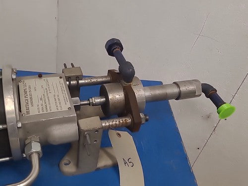 Heritage Pumps 1011 Pneumatic Fluid Pump Air Operated Ratio 55:1 5500PSI Unit A5