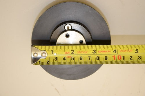 Narrow Groove Cable Roller Wheel, 4" D x 3/4", 5/16" Groove - Lot of 4