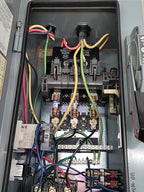 Allen Bradley Bulletin 512 Combination Controller Motor Starter Control Panel