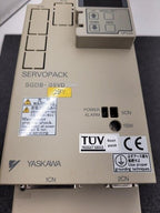 Yaskawa ServoPack Servo Motor Drive SGDB-05VD 1/2HP w/ JUSP-OP03A SCM Tech 80