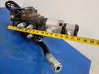 Poclain Hydraulics B47581S 3x Hydraulic Pump Stack CCW Rotation Unit E